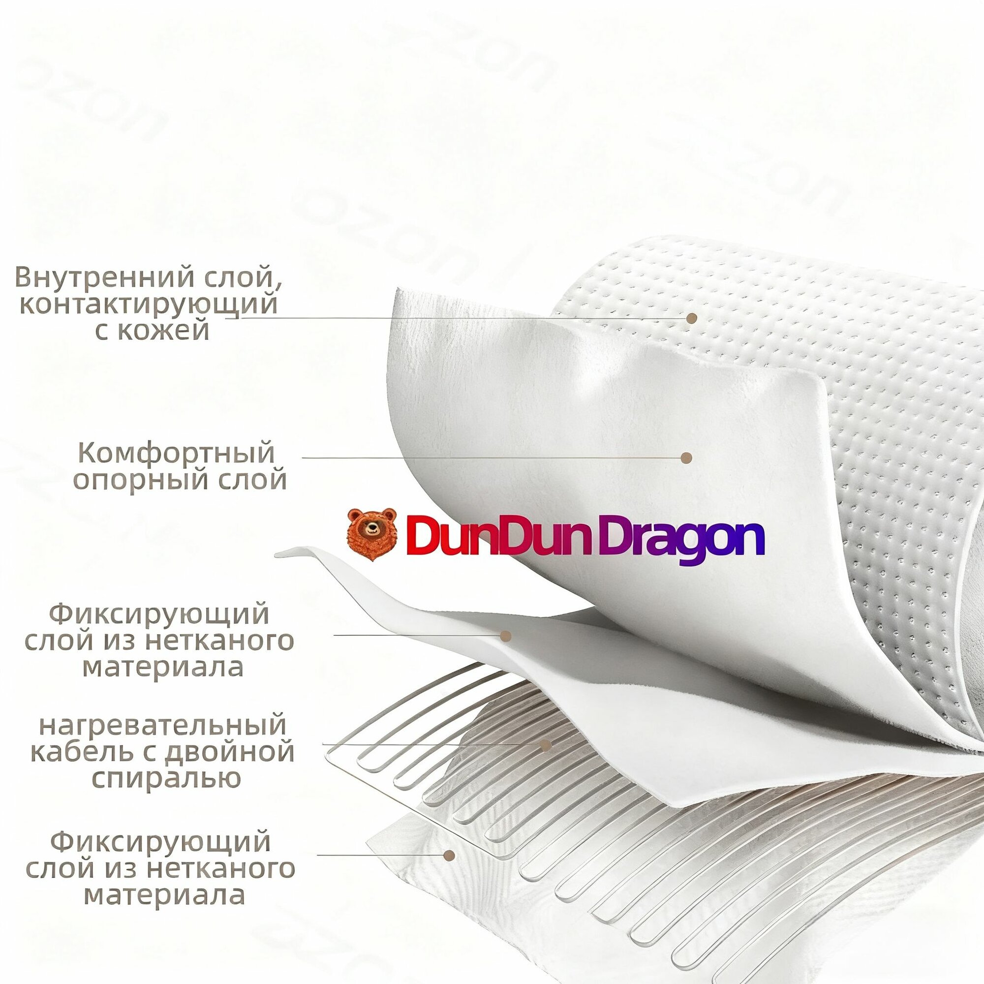 Картинки Умное электрическое одеяло Xiaomi с WiFi управлением, двухзонный нагрев, машинная стирка (180x150 см)