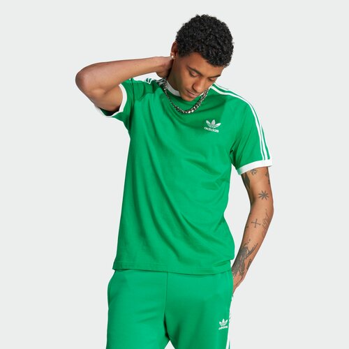 Футболка adidas Originals Adicolor Classics 3-stripes Tee, размер L, зеленый