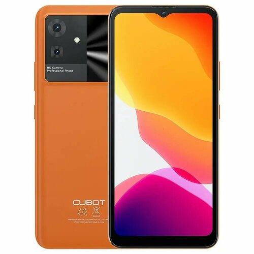 Смартфон CUBOT Note 21 6/128 ГБ, Dual nano SIM, оранжевый