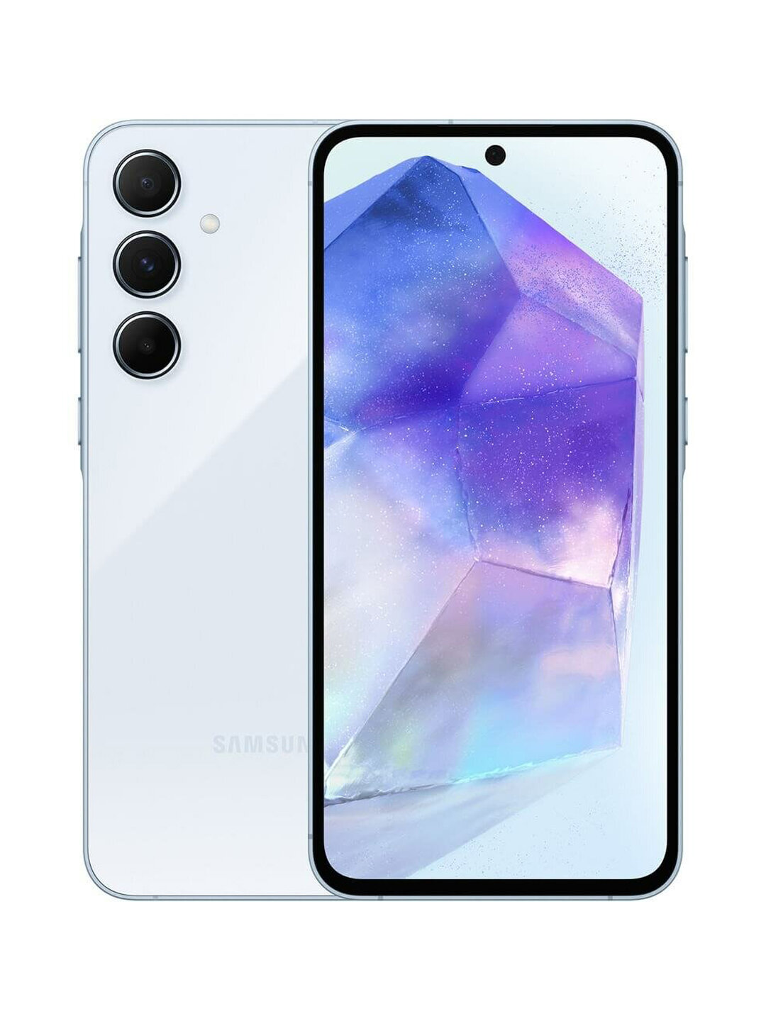 Смартфон Samsung Galaxy A55 128 ГБ голубой