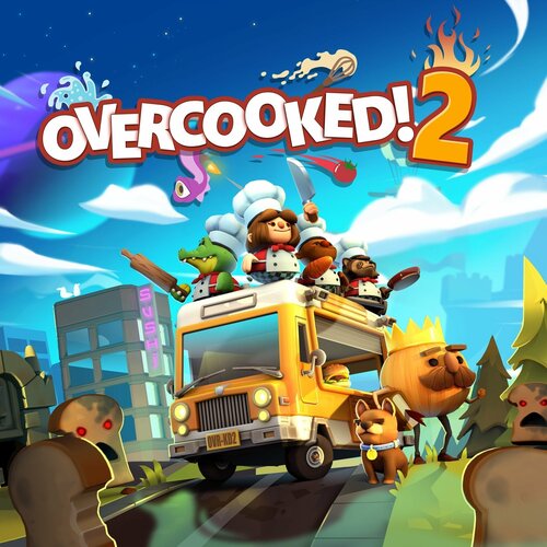 Игра Overcooked 2 Xbox (Цифровая версия, регион активации - Аргентина) overcooked 2 surf n turf дополнение [pc цифровая версия] цифровая версия