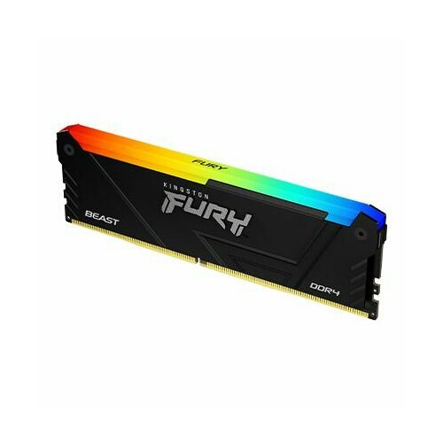 Модуль памяти Kingston 8GB DDR4 3733MHz DIMM FURY Beast Black RGB XMP 349600₽