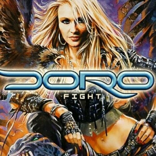 DORO Fight, LP (Limited Edition, Transparent Blue Vinyl, Gatefold)