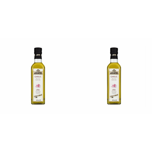 Filippo Berio Масло оливковое нерафинированное Extra virgin с чесноком, 250 мл, 2 шт