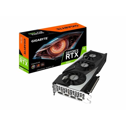 Видеокарта Gigabyte GeForce RTX 3060 12 ГБ (GV-N3060GAMING OC-12GD)(LHR)