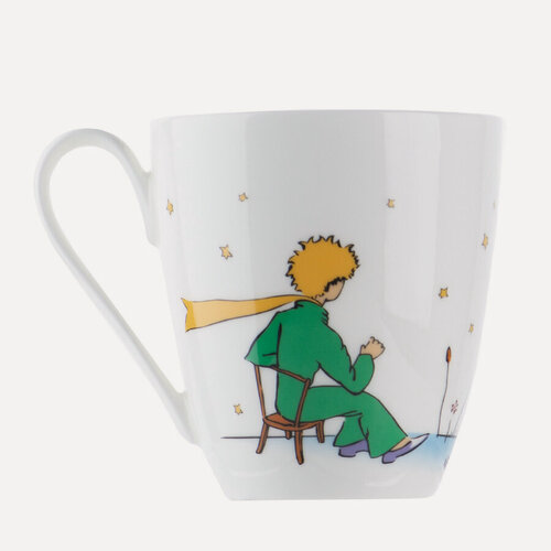 Изображение товара Бокал ИФЗ Вариации, Маленький Принц и Роза, 450мл, подарочный набор, костяной фарфор 81.27912.00.1