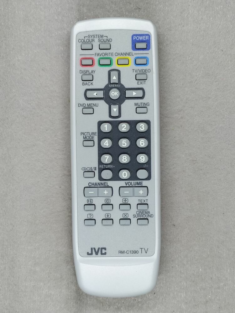 Оригинальный Пульт д-у JVC RM-C1390