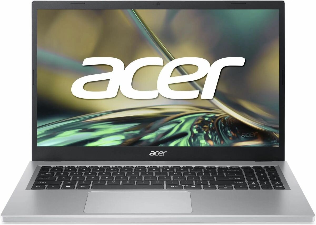 Ноутбук Acer Aspire 3 A315-24P-R4VE 15.6" FHD IPS/AMD Ryzen 3 7320U/8GB/512GB SSD/Radeon Graphics/NoOS/RUSKB/серебристый (NX. KDEER.00B)