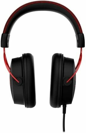 Гарнитура игровая HYPERX Cloud Alpha, для компьютера и игровых консолей, мониторные, проводные, красный / черный [4p5l1ab#uuf]