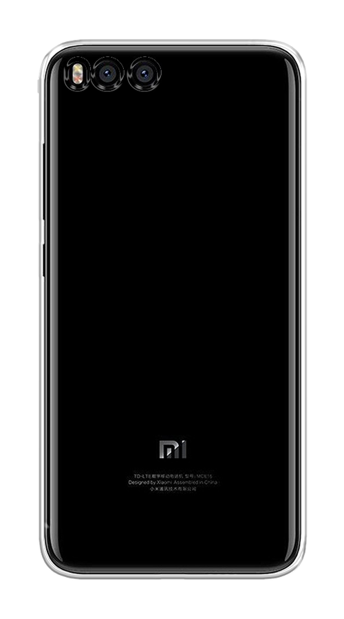 Силиконовый чехол на Xiaomi Mi 6 / Сяоми Ми 6, прозрачный