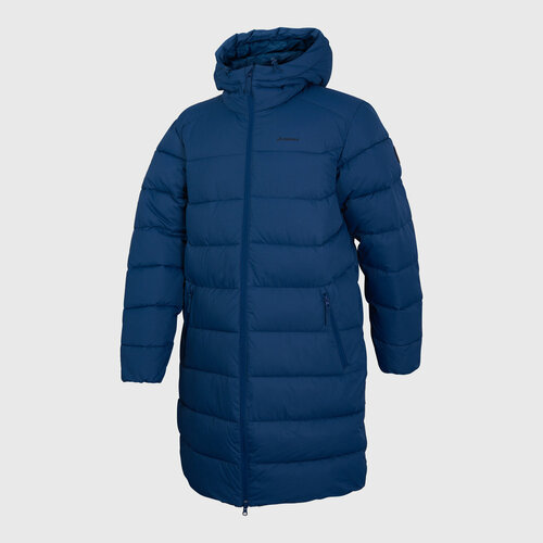Куртка Demix Куртка утепленная Demix Mid-Long Padded 122894-Z3, размер S, синий куртка demix куртка утепленная demix padded 126418 99 размер s черный