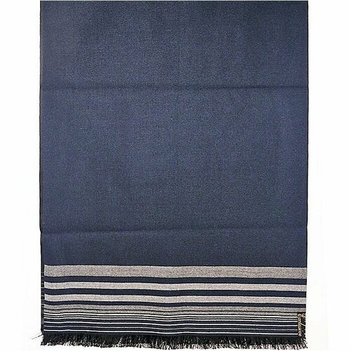 фото Шарф ,160х35 см, синий нет бренда