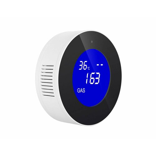 Универсальный беспроводной Wi-Fi датчик утечки газа Straz GAZ 910T2-VIP W20530KO с управлением клапаном метан пропан бутан 3827₽