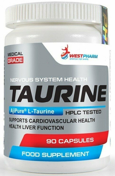 WESTPHARM Taurine 500mg (90капс)