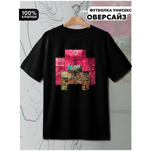 фото Футболка hypnotica, размер l, черный