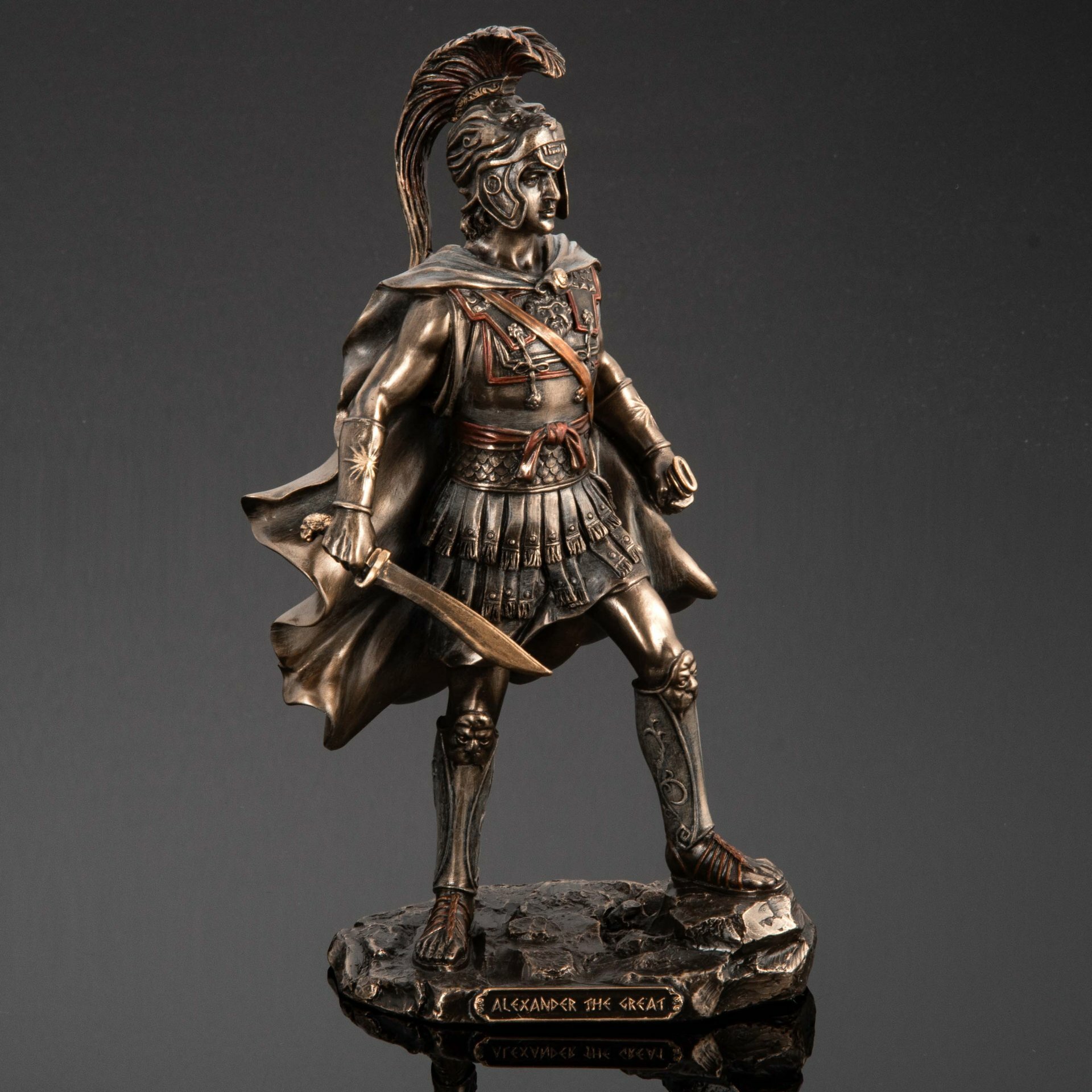 фото Статуэтка "Александр Македонский" Veronese, полистоун, Тайвань, 2023 г.