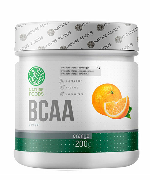 Bcaa Nature Foods 200 г (Апельсин)