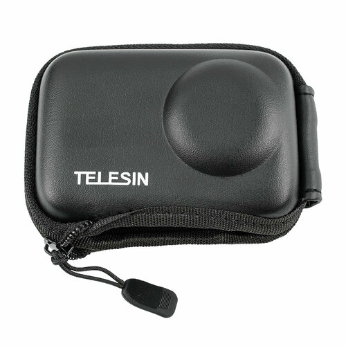 Защитный мини-кейс Telesin для DJI Action 4/3, OA-BAG-002 dji action 2 mini storage bag pu portable bag waterproof protective bag shockproof box for dji action 2 action camera bag