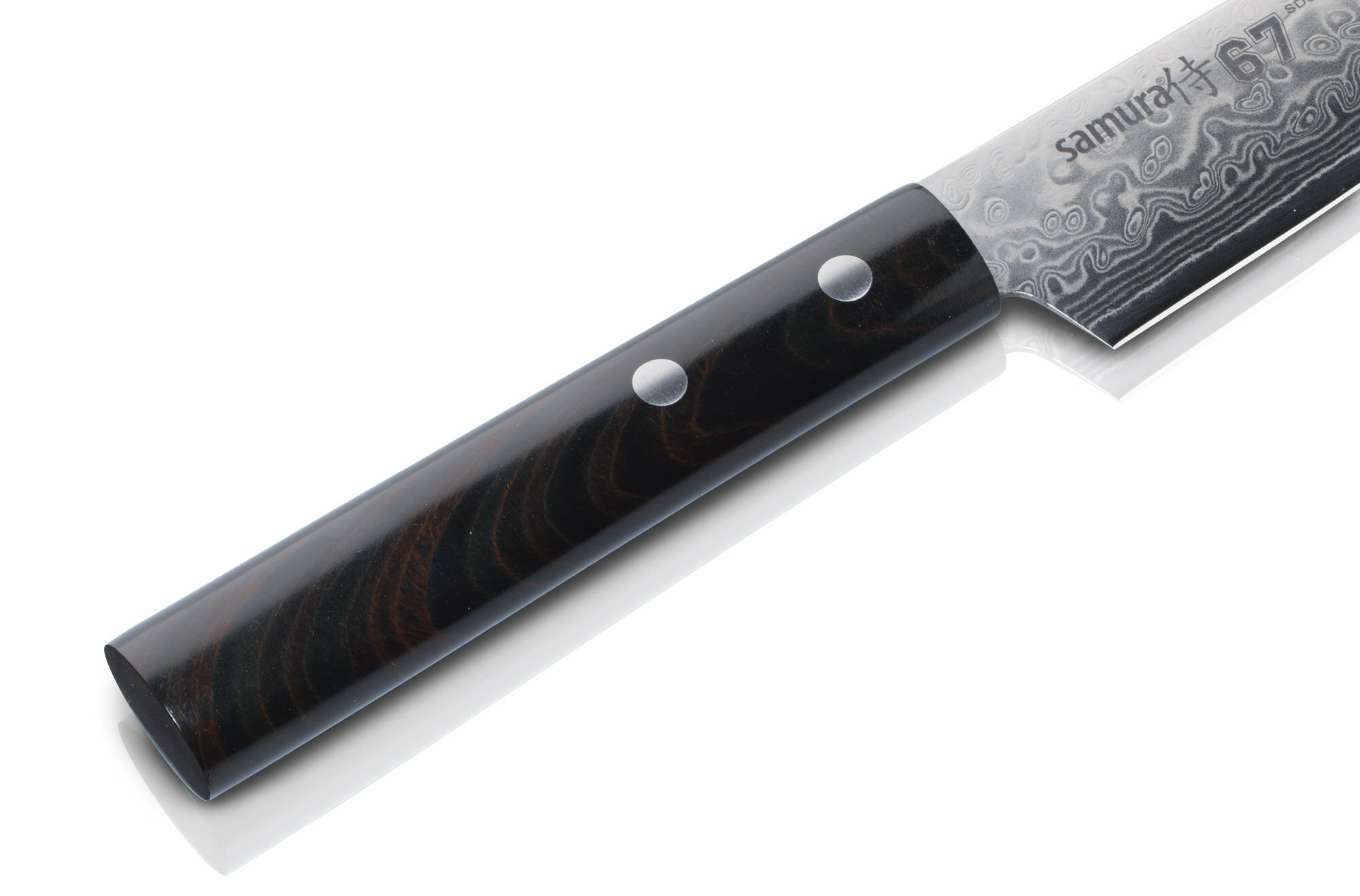 Нож филейный Samura 67 Damascus, лезвие 19.5 см Hoff - фото №13