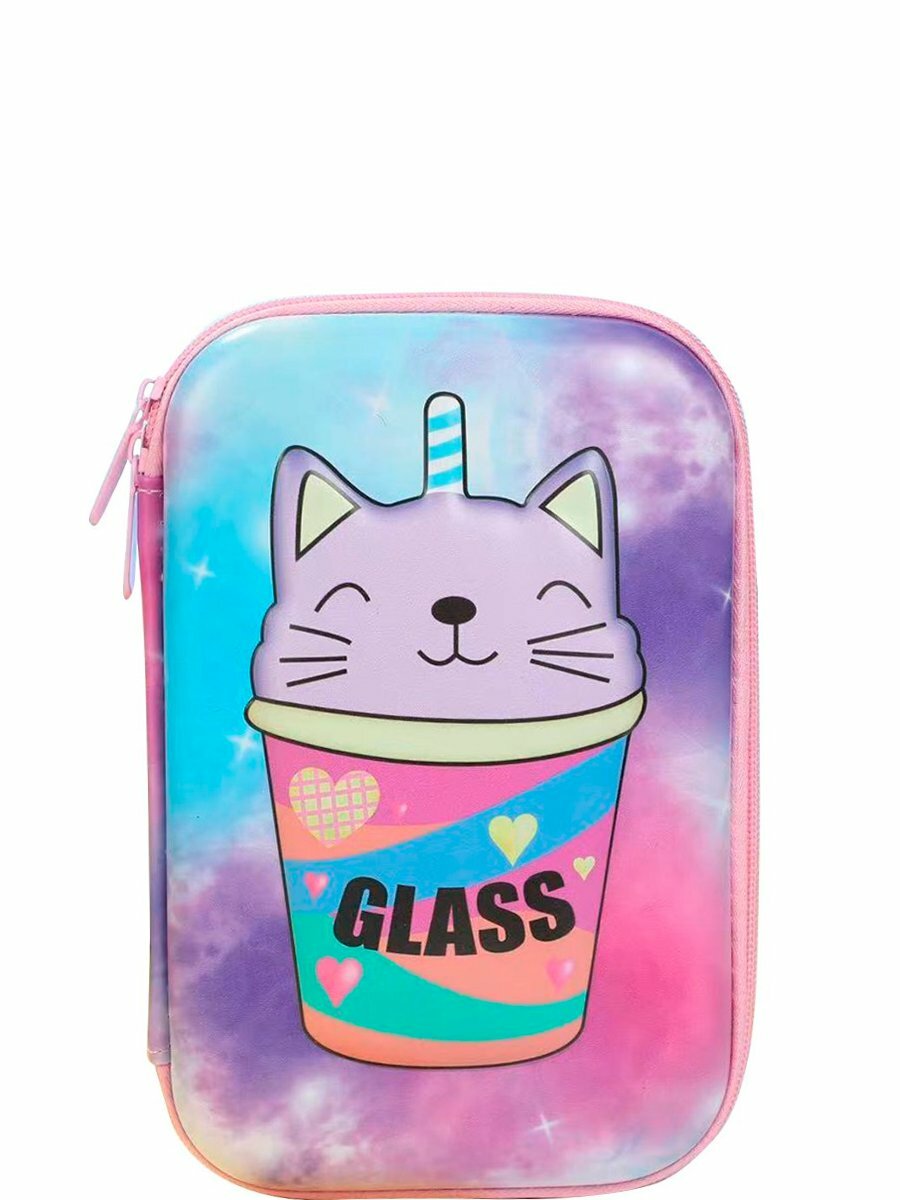 Пенал Multibrand 1987-rainbow cat - фото №1