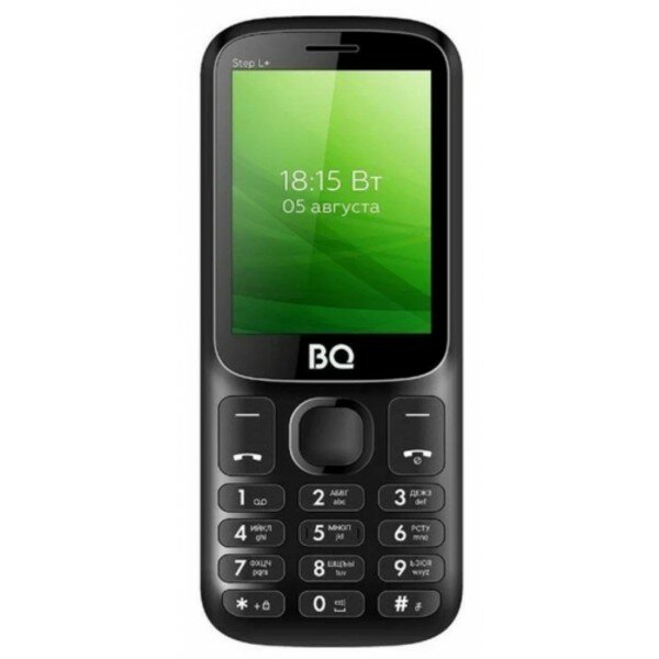 Мобильный телефон BQ 2440 Step L+ Black/Green - фото №10