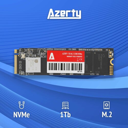 1 Тб Внутренний SSD диск Azerty M.2 2280 NVMe 1TB