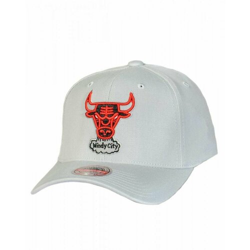 фото Бейсболка mitchell & ness, размер one size, черный, серый