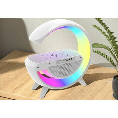 Многофункциональная Bluetooth-колонка с ЖК-дисплеем будильником и зарядкой BT-34 278900₽