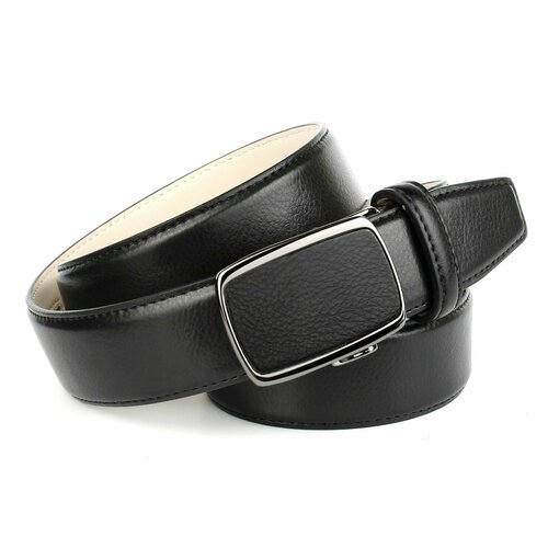 фото Ремень anthoni crown, размер 110, черный