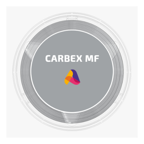 CARBEX MF ATECO Пластик для 3d принтера, 1.75 мм, серый, 750 гр.