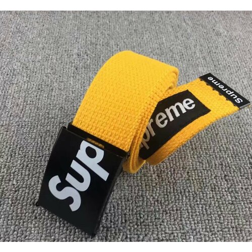 фото Ремень , размер 110, желтый su