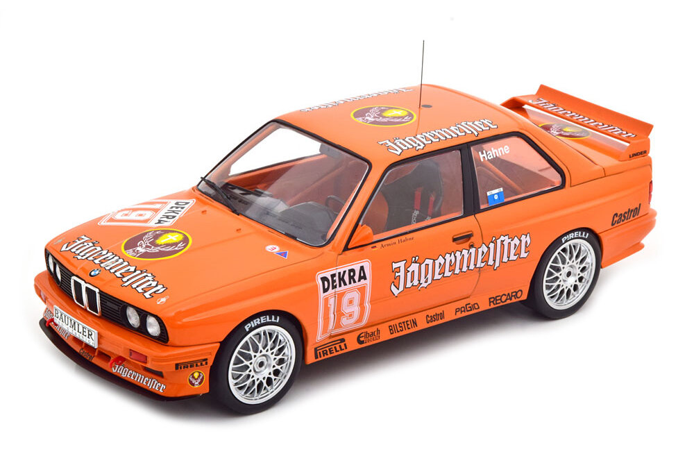 Модель коллекционная IXO Bmw M3 sport evo linder jagermeister 12 gp tourenwagen dtm nurburgring 1992