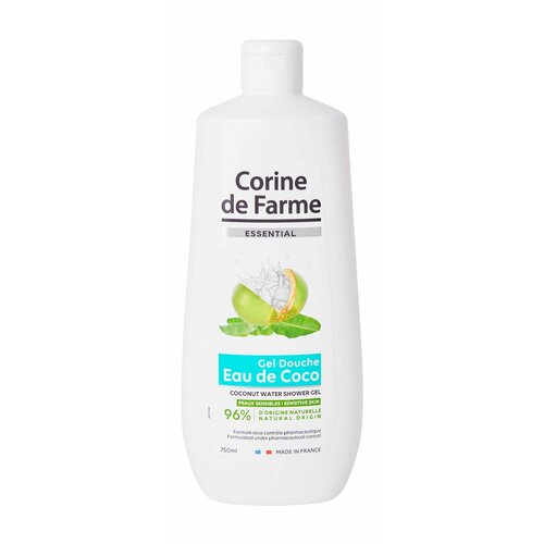 Гель для душа с кокосовой водой Corine De Farme Essential Coconut Water Shower Gel гель для душа corine de farme гель для душа кокосовая вода coconut water shower gel