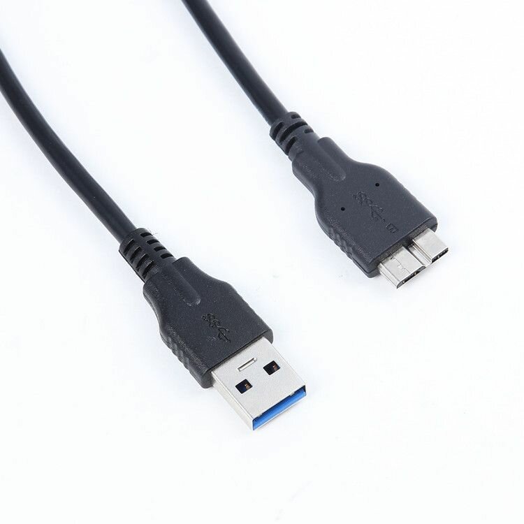 Кабель micro USB 3.0 тип B для портативных внешних дисков / для мобильных устройств 05 м