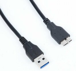 Кабель micro USB 3.0 тип B для портативных внешних дисков / для мобильных устройств 0,5 м