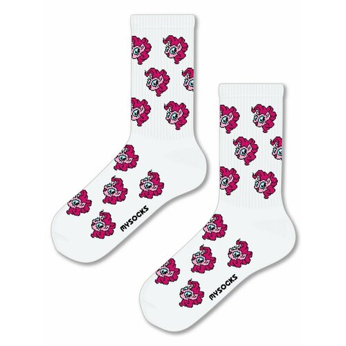 Носки MySocks, размер 36-43, белый фигурка my little pony мини пони b3597