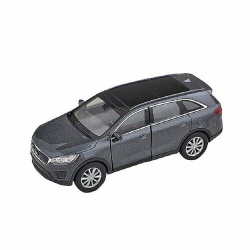 Модель машины 1:38 Kia Sorento серый Welly 43710 игрушечные машинки и техника welly 43710 велли модель машины 1 34 39 kia sorento