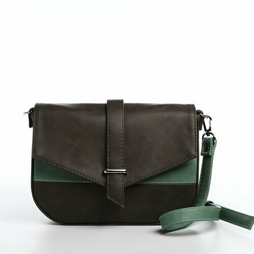 фото Сумка мессенджер сима-ленд, коричневый сима-лэнд