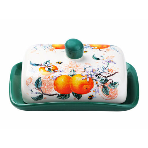 Масленка керам прям 17х12х8см Orange fruit ТМ Appetite ZFC046-7 580₽