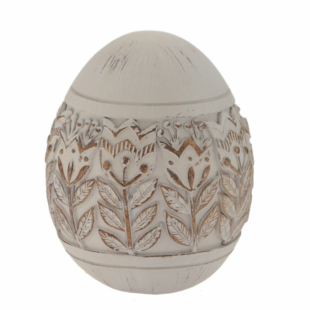 Фигурка декоративная Яйцо, 8х8х10 см KSM-795463