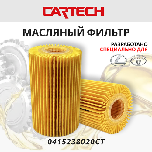 Фильтр масляный для TOYOTA LAND CRUISER 200, Lexus LX, 04152-YZZA7, 04152-38020