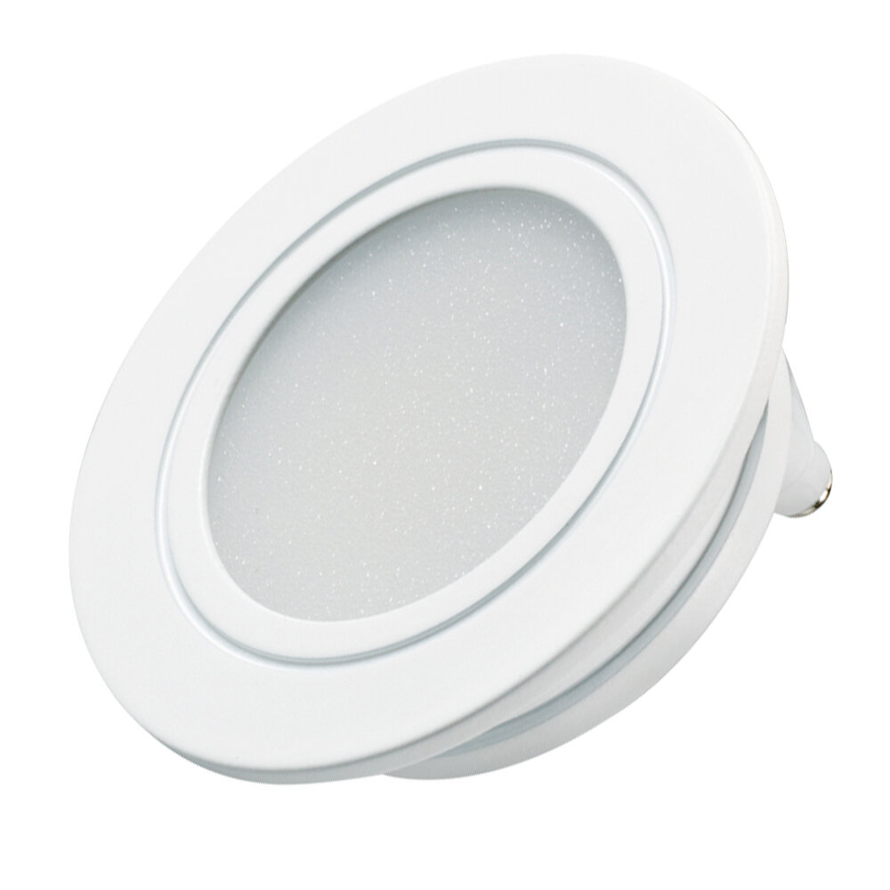 Arlight Светодиодный светильник LTM-R60WH-Frost 3W Warm White 110deg (IP40 Металл, 3 года) 020762 (10 шт.)