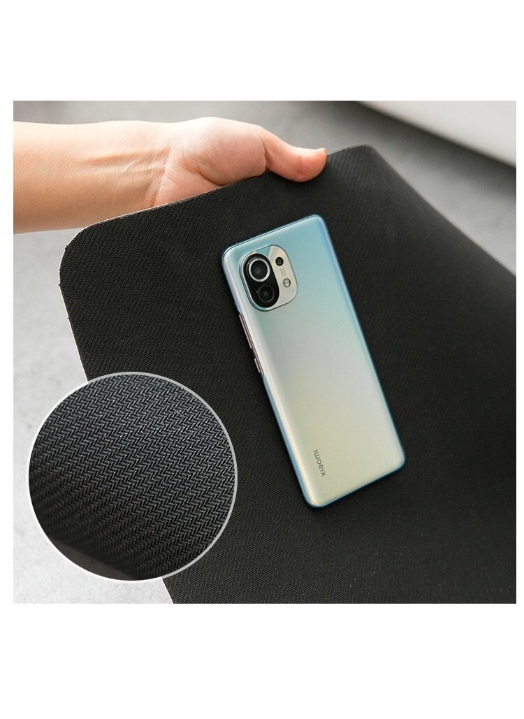 Быстросохнущий противоскользящий коврик для ванной, бежевый, размер 43х68 см. / Диатомитовый коврик мопс — фото 1