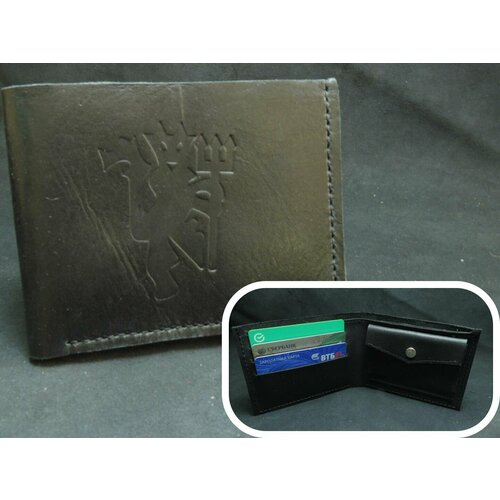 Кошелек , фактура матовая, черный