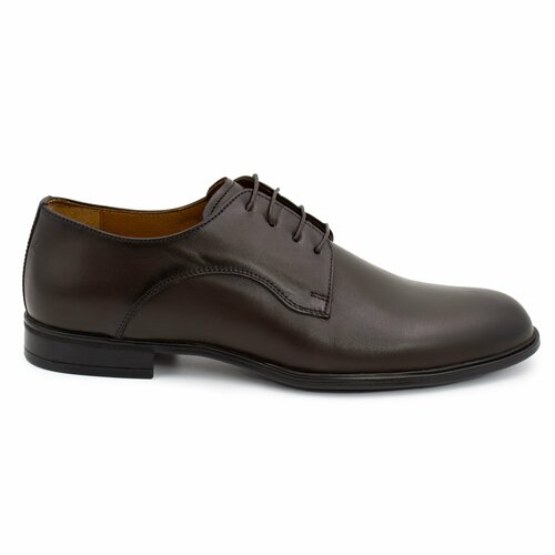 Туфли дерби Clarks, размер 44 EU, коричневый