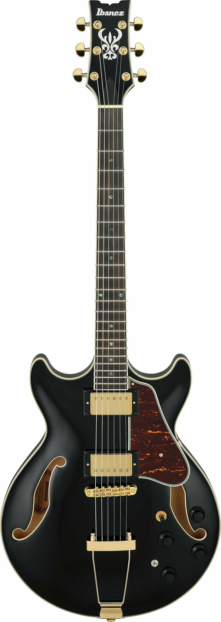 Полуакустическая гитара Ibanez AMH90-BK
