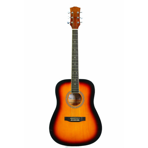Акустическая гитара Fabio FAW-702VS/41дюйм/санберст/ акустическая гитара fabio faw 701 n 41 дюйм анкер