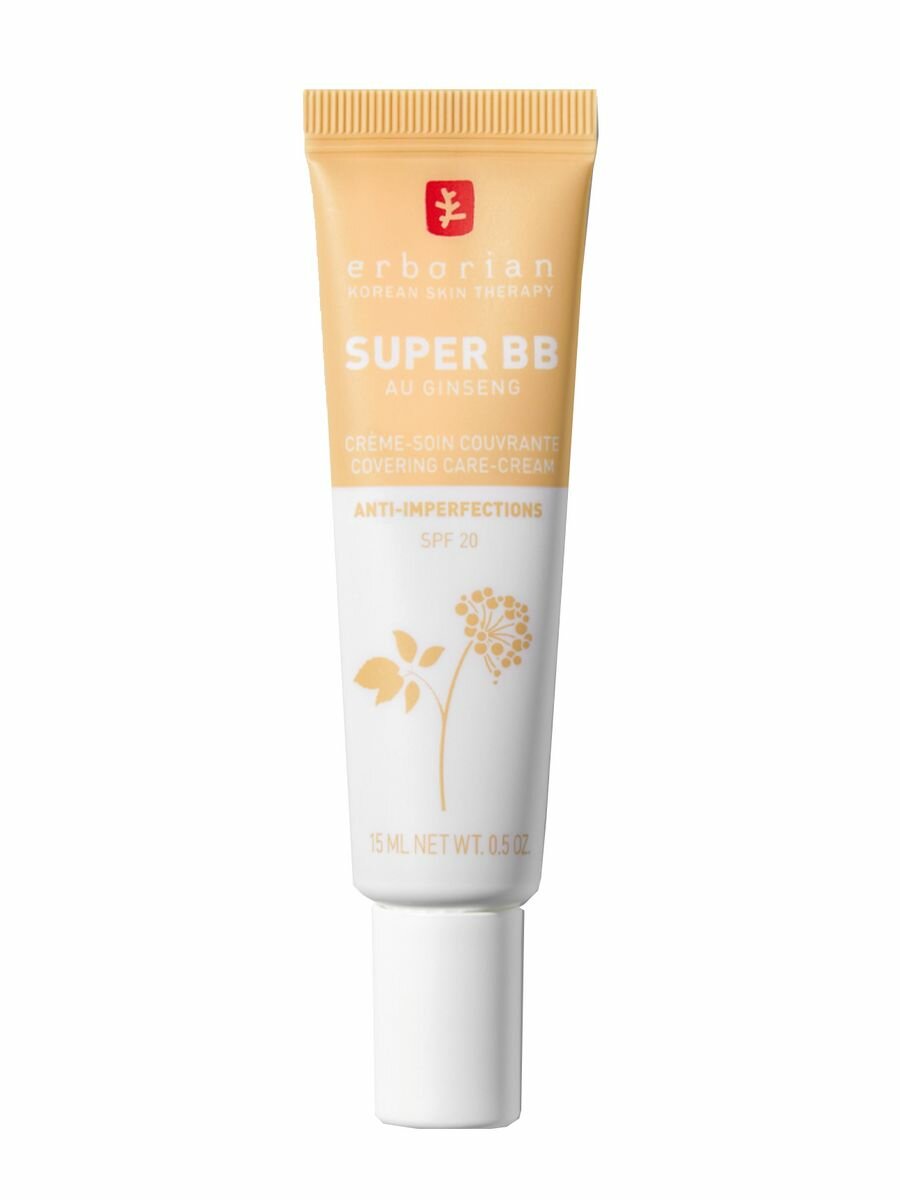 Erborian Крем для лица Натуральный Super BB Cream Nude 15 мл