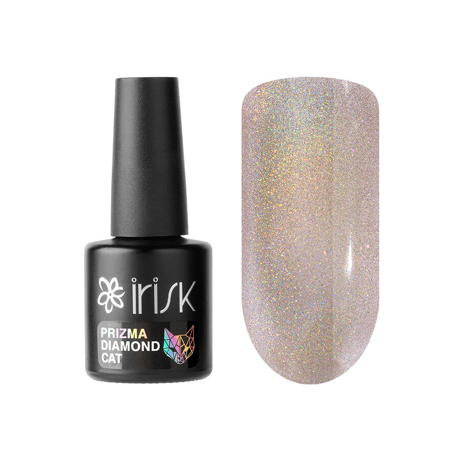 фото Irisk Professional Гель-лак Prizma Diamond Cat, 10 мл