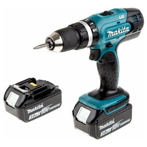 Makita Аккумуляторная дрель Makita DHP453RFE БЗП 33948₽